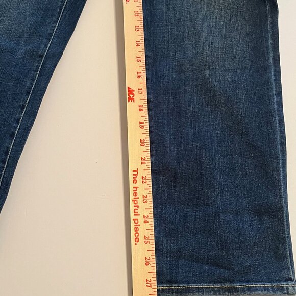 Talbots NWT Straight Leg Modern Ankle Jeans Mercury Wash Size 14W - Picture 8 of 10